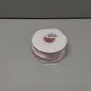 2 x TONIFUL 1 Inch x 50yd Light Pink Satin Ribbon Thin Solid Fabric Ribbon for Gift Wrapping, Floral Bouquets, Bows and Craft Making, Christmas Valentines Birthday Wedding and Party Decoration