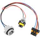 Front Fog Lamp Parking Lamp Wiring, Fog Light Socket Harness Fit for Pontiac Grand Prix 2004-2008