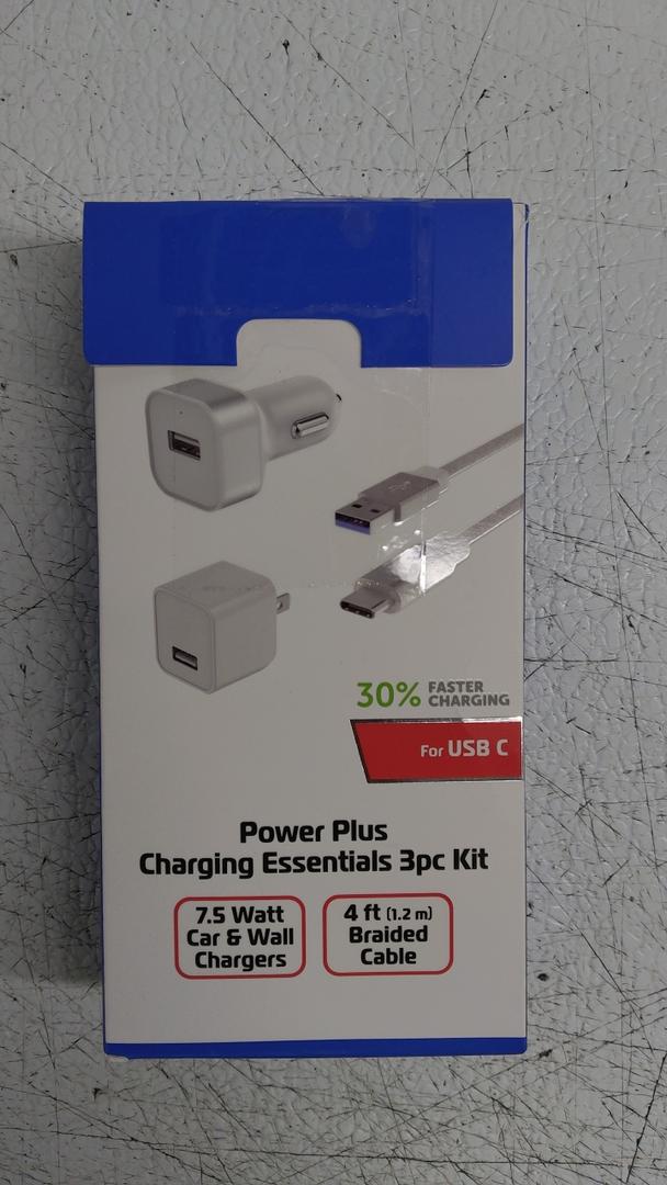 Power Plus Charging Essentials 3Pcs Kit