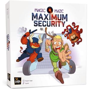 Magic Maze: Maximum Security, Strategy Board Game, Customize Your Magic Maze Experience, For 1 to 8 Players, Ages 8 and up