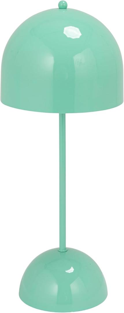 Creative Co-Op Large Metal LED Table Lamp with Inline Switch, Green Finish