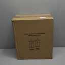 2 Packs Outdoor Post Light, Black Pole Lantern Lighting Fixture with Pier Mount Base, Exterior Lamp Post Lantern with Glass for Garden Yard Patio Path