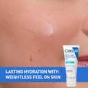 CeraVe Ultra-Light Moisturizing Gel, Hydrating Gel Face Moisturizer For Men & For Women with Ceramides, Niacinamide, Hyaluronic Acid, Fragrance Free, Oil-Free, Mattifying Moisturizer, 1.75 FL Oz