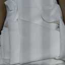 16' x 20' White Rectangle Sun Shade Sail Canopy Durable Fabric UV Block Awning