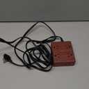 Brown Extension Cord 10Ft, Flat Plug Power Strip Surge Protector, 8 Outlets & 4 USB Ports (2 USB C), Desktop Charging Station Hidden Behind Furniture, Decorative Office Desk Accessories (Walnut Wood)