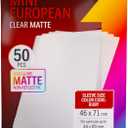 Gamegenic Board Game Sleeves: Mini European Size - Ruby Color Code