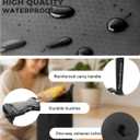 Travel Laundry Bag, Pump-Free Vacuum Compression Dirty Clothes Bag, Small Reusable Waterproof & Washable Laundry Bag, Wet and Dry Bag, Ideal for Suitcases, Road Trip Essentials (1 Pack) Black