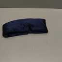 100% Natural Silk Eye Mask for Women Men, Soft Pressureless Cooling Blackout Eye Covers for Sleeping, Large Size Sleep Mask fits All Heads Adjustable, 1PC, Navy Blue