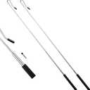 2pcs Adjustable Puppet Handles Arm Control Rod 8-21Inch Extendable Metal Puppet Stick Accessory Easy to Use Puppets Arm Rods Tool Practical Stainless Steel Professional Hand for Small Large Puppets
