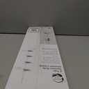 4 Tier Tension Pole Shower Caddy Plastic Corner Pole Adjustable Shelves 5-8ft White