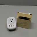 UK Adapters for Travel, TESSAN US to UK Plug Adapter, Ireland Outlet Plug with 3 USB Charger (1 USB C Port), Type G Power Adaptor for USA to England Qatar Hong Kong Scotland Dubai London Kenya Irish