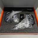 Benlari Highway Pegs 1in 1-1/4 in Highway Footpegs 304 Stainless Steel Long Angled Adjustable Fit For Harley Touring Street Glide Road King Electra Glide Softail Dyna Black Style3