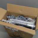 Medical king Walkers for Seniors Aluminum Lightweight Walker with Wheels, Adjustable Width and Height, Folding Walker for Elderly, Handicapped, Disabled 2 Wheels in Front