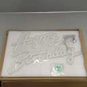 Happy Birthday Neon Sign, 22.4"x13.8" Happy Birthday Sign for Birthday Party Decor, Happy Birthday Light Up Led Signs for Backdrop, Neon Birthday Sign for Any Ages Bday Celebration, Warm White DIVATLA