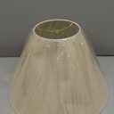 Aspen Creative 32023A Transitional Hardback Empire Shaped Spider Construction Lamp Shade in Beige, 18" wide (7" x 18" x 12 1/2")