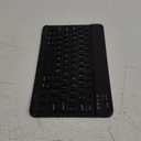 Ultra-Slim Bluetooth Keyboard Portable Mini Wireless Keyboard Rechargeable for Apple iPad iPhone Samsung Tablet Phone Smartphone iPadOS iOS Android (10 inch Black)