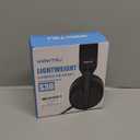 WIRWTRU S30 Gaming Headset with Microphone,198g Lightweight Design, Wired Gaming Headphones for Xbox, Xbox Series X|S, PS5, PS4, Switch, PC, Noise Cancelling Mic, Soft Earmuffs (Black)