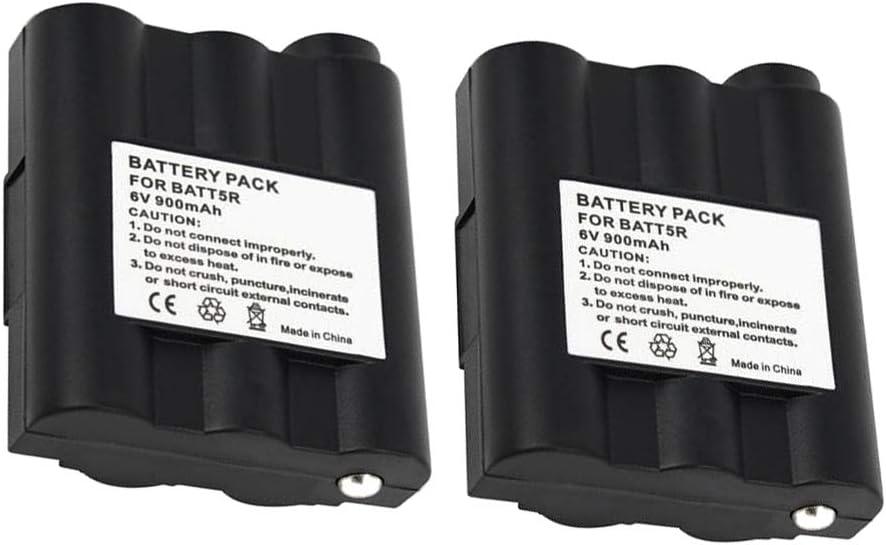 2-Pack Rechargeable Replacement Battery for Midland BATT5R / AVP7 / FRS-005 / LXT210 / GXT-300 / GXT-325 / GXT-550 / GXT-555 / GXT-700 / GXT-710 / GXT720 / GXT750 / GXT-775 / GXT-795 and More