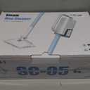 7-in-1 Steam Mop, 1200W Rotated Steam Cleaner for Home, 2 Modes, 400ML Removable Tank, 23FT Power Cable, 2 Washable Pads, Steamer for Hard Floor, Laminate Floor, Tiles Cleaning (Sunny Blue)