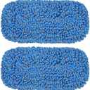 TrueYee 2 Pack Microfiber Mop Replacement Pad for Dry Dusting Wet Mopping 