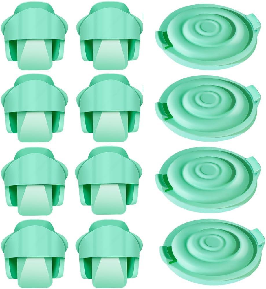 TB Tbuymax 8pc Duckbill Valves 4pc Pump Seals Diaphragm Compatible with Wearable Elvie Breast Pump and Pump Parts Replacement Membrane Parts