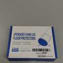 20 Pcs Black Extra Small Chair Leg Floor Protectors for Hardwood Floors, Upgraded Rubber Chair Leg Caps with Felt, Furniture Leg Feet Covers Protect Floor from Scratches Reduce Noise (Fit 0.55"-0.75")