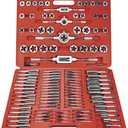 110 Piece Tap and Die SetSAE&METRICThreading Tool Set With Storage Case | Metric Tap and Die Set | Rethreading Kit | Tap Set | Tap and Die Kit