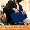 2 x Two Pocket Folders,25 Pack Blue Folders with Pockets Fit Letter Size Paper,Thick Paper File Folder for School Office Business Home,Assorted 6 Colors