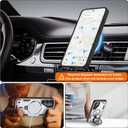 Gritup for Samsung Galaxy-S24-FE Case:Compatible with MagSafe & [HD Screen Protector2],Metal Rotated Kickstand,Military Grade Drop Proof Anti-Fingerprint Protective Case for Samsung S24 FE,Gray