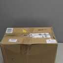 Weysat 2 Pcs 8 Inch Extra Large Fillable Christmas Ball Ornaments Giant Matte Red Plastic Christmas Tree Ornaments Balls with Hanging Ribbons for Outside Lawn Yard Tree Decorations