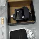 RV Door Lock Replacement, All-Metal Smart Keyless Entry Camper Door Lock | All-Metal RV Door Lock with Keyless Entry, 4 Unlock Ways: Keypad, Bluetooth, Remote & Keys