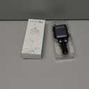 4 in 1 Car Charger, Retractable iPhone Car Charger Fast USB C Phone Charger, Cigarette Lighter with 2 Cable 30 Inch and 2 USB Ports, Multi Port USB Car Charging for iPhone 17/16/15/14/13 Pro Max-1Pack