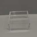 1 Pcs Acrylic Magnetic Case 8mm + 4mm Thick Compatible with TCG Booster Box Protective Case Stackable Magnetic Closure Box Gifts for Collectors, Cards Not Included