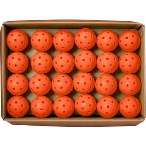 WILSON TRU 32 Indoor Pickleballs - Orange