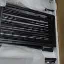 39.4'' Dog Crate Furniture, L Indoor Dog Kennel Dogs Cage, Modern Decorative Pet House for Small/Medium/Large Dogs, Anti-Chew & Anti-Escape, Kennel End Side Table TV Stand, Black