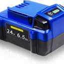 FSKE 6.5Ah Replacement for Kobalt 24V Battery KB624-03 KB524-03 KB424-03 - Compatible with Kobalt 24 Volt max Power Tools