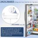 242126602 Refrigerator Door Bin Shelf Replacement Compatible for Frigi.daire Cros.ley Refrigerator Door Bin-by MIFLUS-242126602 Bottom Door Bins FFSS2615TS5 LFSS2612TF0 LFSS2612TF4-2 Packs