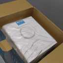 Stainless Steel Humidifier, 3L Warm Mist Humidifier, Easy Clean with Warm Steam Humidifier, Healthy Air Mist Humidifiers for Bedroom Living Room, with Sleep Mode and Auto-off Setting