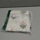 Small Window Curtains for Kitchen,Sheer Green and Pink Short Cafe Half Curtains for Nursery Girls Bedroom Baby Kids Room 2 Panel Sets