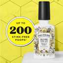 Poo-Pourri Before-You-Go Toilet Spray, Original Citrus, 4 Fl Oz, Up to 200 Uses, Bathroom Odor Deodorizer, Plant-Based with Essential Oils, for Home or Work, Lemon, Bergamot and Lemongrass Scent