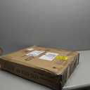 Oakland Living Round 33lb Concrete Patio Umbrella Stand, Antique Black and Bronze, 4235-US33-AB