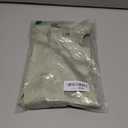 Womens Bay Leaf Satin Y Neck Ruched Shoulder Shirt Long Sleeve Tops Dressy Business Casual Blouse (M)