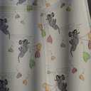 JumpOff Jo Baby Play Mat - Large Folding Foam Play Mat for Infants, Babies, Toddlers, Waterproof, Double-Sided (70" x 59") - Elephant & Rainbow