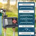 DEWENWILS Sprinkler Timer 2 Zone, Water Timer for Garden Hose, Programmable Hose Timer Faucet Watering with Automatic/Rain Delay/Manual Mode, Outdoor Irrigation Controller for Lawn, Yard