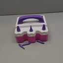 ETENWOLF P600 Electric Balloon Pump for All Balloons with 3 Nozzles 110V 600W Balloon Blower for Party Metalic Latex 260q Foil Balloons, Balloon Inflator for Birthday Decorations (Purple)