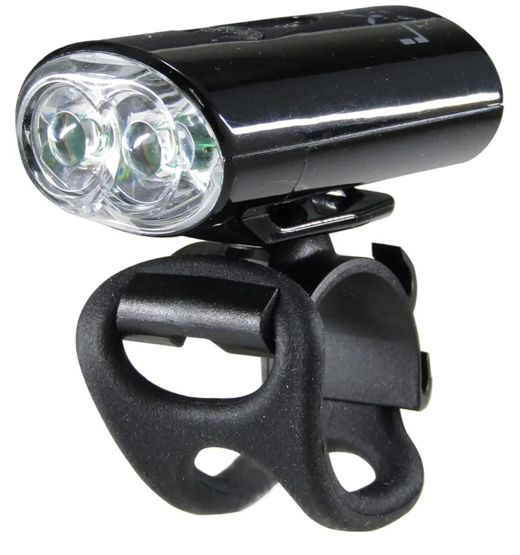 Lynx LX-211W2 Rechargeable Compact LED Headlight, Bright 80 Lumens, 2 High Brightness LED Lights, 4 Levels, Rechargeable, USB Type B, Small, Lightweight, Easy to Put On and Take Off, Flash 18 Hours