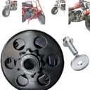 QYMOTO 16MM Bore 10 Tooth Clutch 10T Fit for Coleman CT200UA CT200Uex Axis 200 Centrifugal Mini Bike Clutch (NOT fit 3/4" or 5/8" Bore Shaft CT200U New Status)