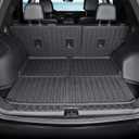 Floor Mats Set Cargo Liner and Backrest Mat for for Chevy Chevrolet Equinox/GMC Terrain 2018-2024, All Weather TPE Full Mat Set Cargo Mat for Equinox Accessories