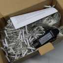 Joomer Christmas Icicle Lights - 66FT String Lights Outdoor Waterproof, 8 Modes Timer Connectable Plug-in String Light for Eaves, Roofs, Christmas Decorations (White, Non-Connectable)