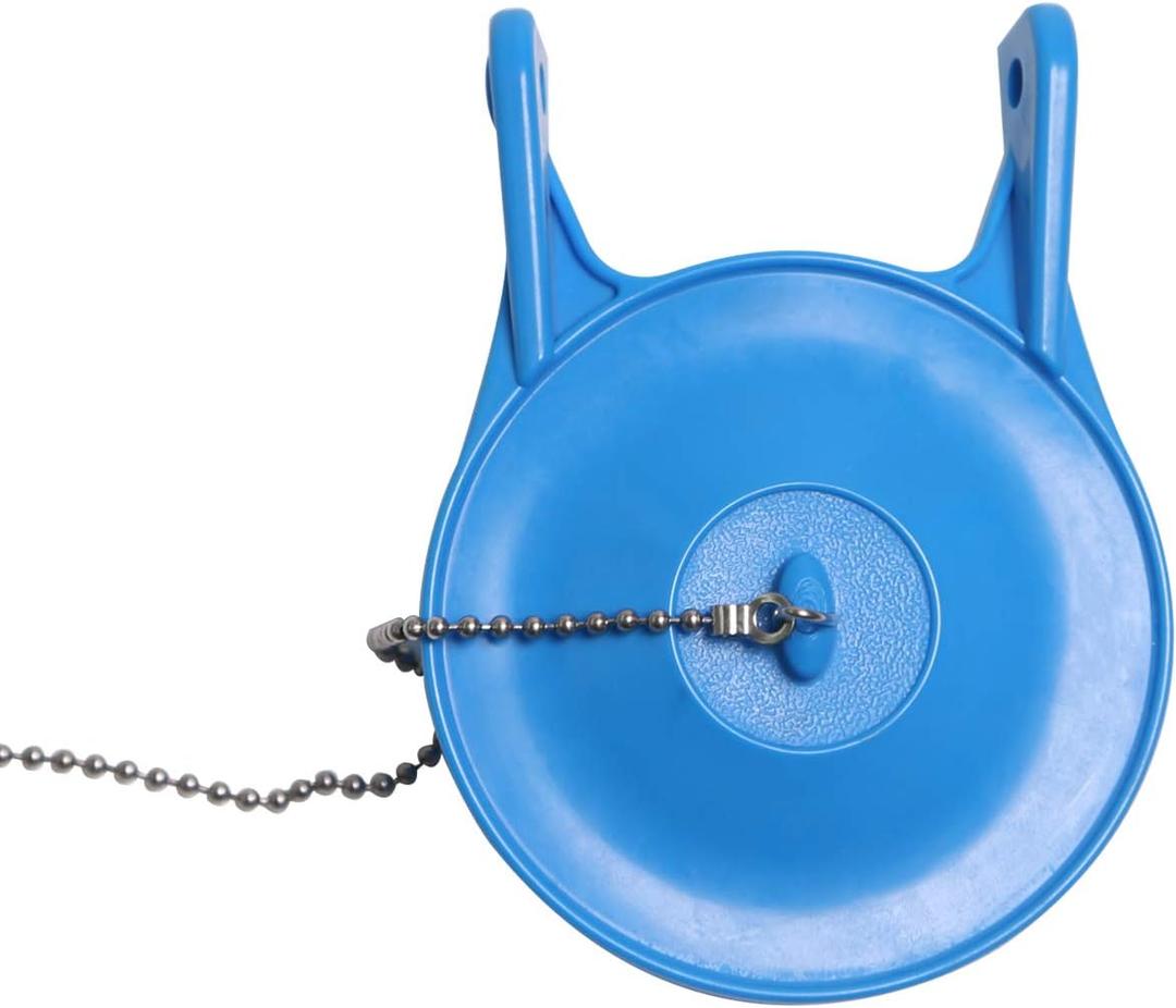 iFealClear 3-Inch Toilet Flapper Replacement Compatible with Gerber Toilets 99-788 and Lowes AquaSouce Flapper (98923,312795,352027,395280,12293), Long Lasting Rubber Flapper, Water Conserve, Blue